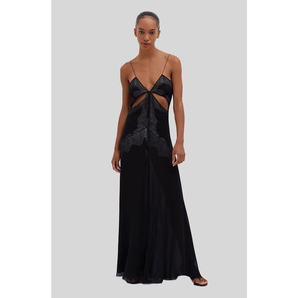 christopher esber silk encased lace cami gown UK10/US6 - Picture 1 of 7